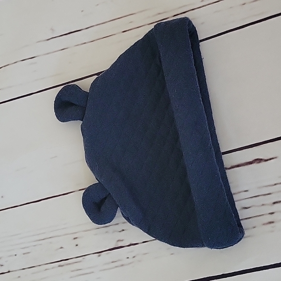 Blue beanie with ears - Picture 2 of 4